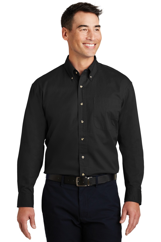 Port Authority Long Sleeve Twill Shirt. S600T