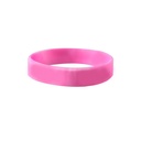 Breast Cancer Awareness Silicone Bracelet 1/2"