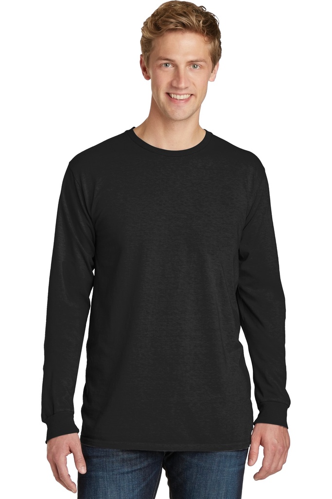 Port & Company Beach Wash Garment-Dyed Long Sleeve Tee PC099LS