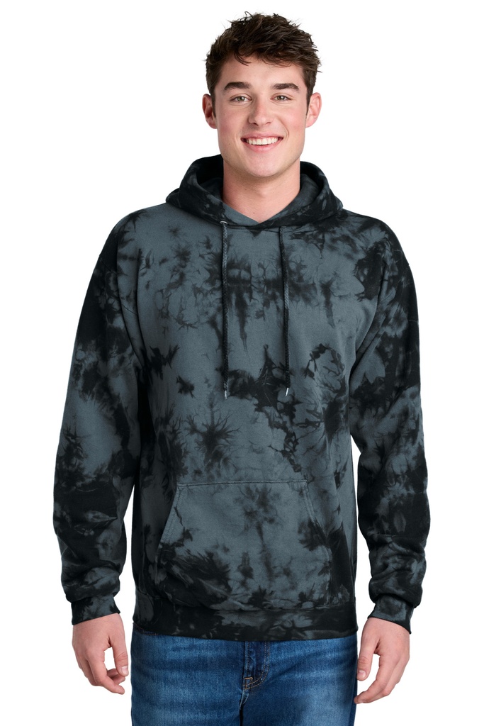 Port & Company Crystal Tie-Dye Pullover Hoodie PC144