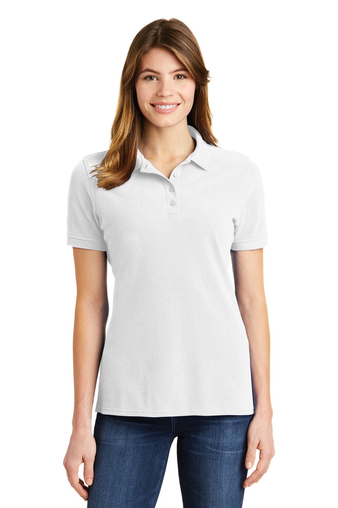 Port & Company Ladies Combed Ring Spun Pique Polo. LKP1500