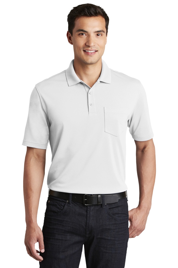 Port Authority Dry Zone UV Micro-Mesh Pocket Polo. K110P