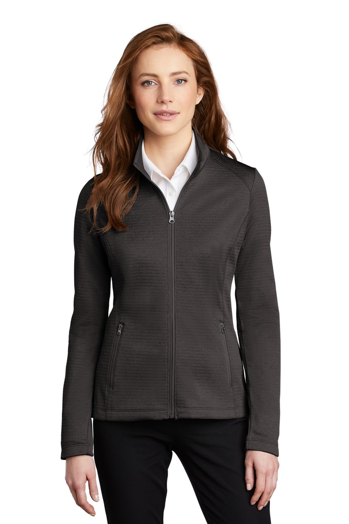 Port Authority Ladies Diamond Heather Fleece Full-Zip Jacket L249