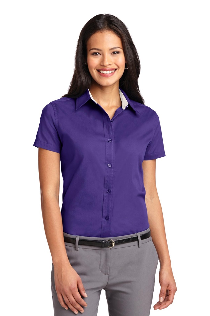 Port Authority Ladies Short Sleeve Easy Care Shirt. L508