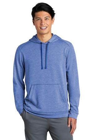 Sport-Tek PosiCharge Tri-Blend Wicking Fleece Hooded Pullover. ST296