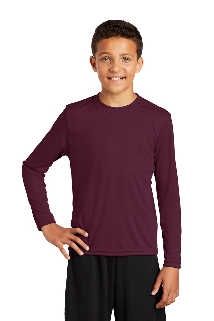 Sport-Tek Youth Long Sleeve PosiCharge Competitor Tee. YST350LS