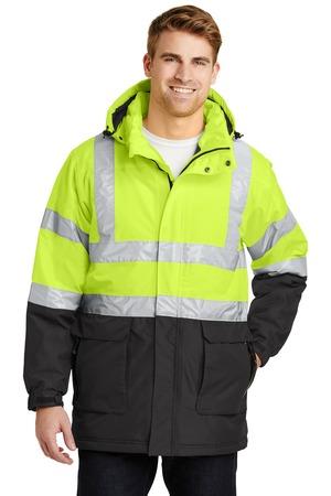 Port Authority ANSI 107 Class 3 Safety Heavyweight Parka. J799S