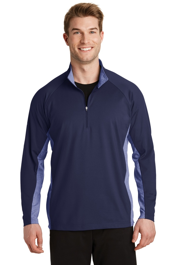 Sport-Tek Sport-Wick Stretch Contrast 1/4-Zip Pullover. ST854