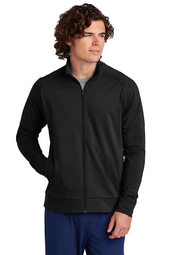 Sport-Tek Sport-Wick Stretch Full-Zip Cadet Jacket ST857