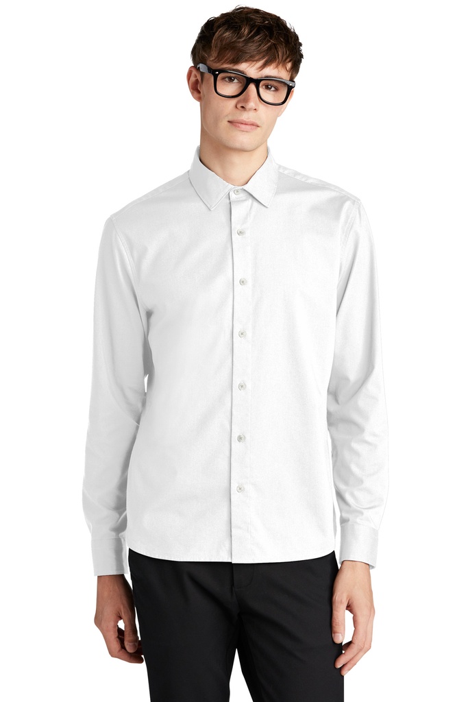 MERCER+METTLE Long Sleeve Stretch Woven Shirt MM2000