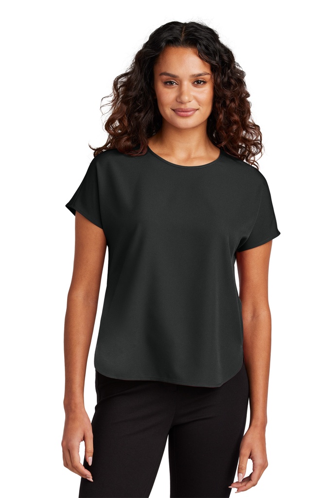 Mercer+Mettle Women's Stretch Crepe Crew MM2015