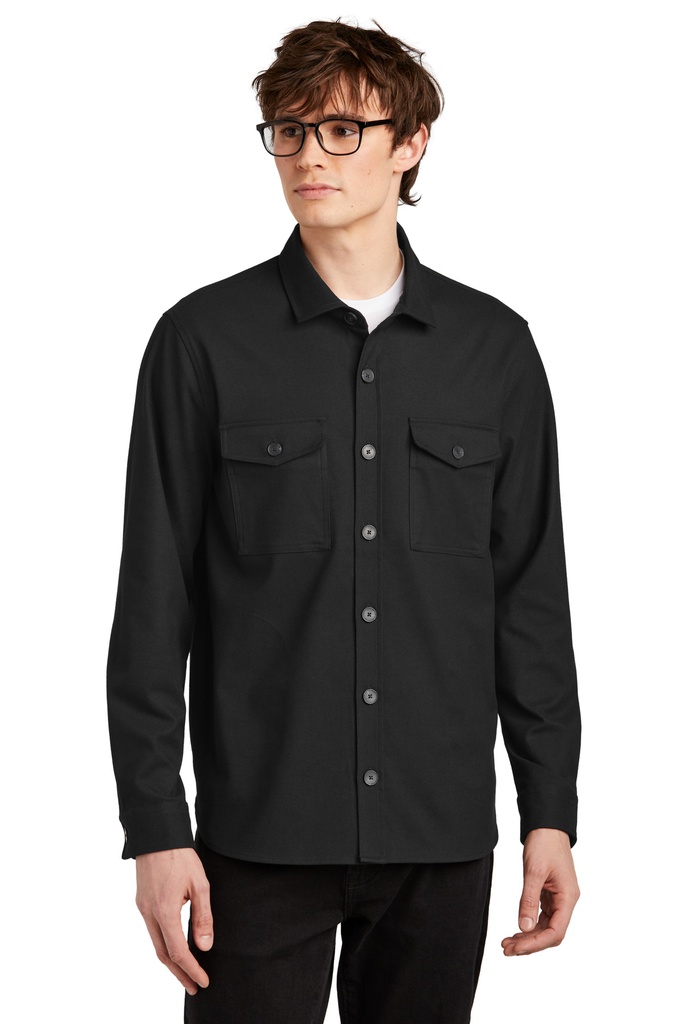 Mercer+Mettle Long Sleeve Twill Overshirt MM2020