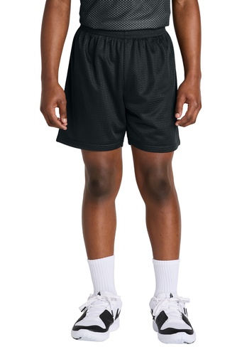 [2468901] Sport-Tek Youth PosiCharge Mesh 5" Short YST5100 (Black, XS)