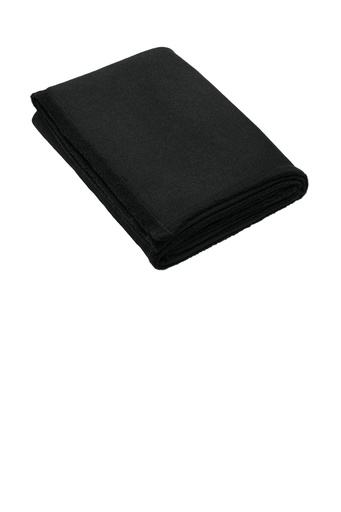 [2452661] Port Authority Arc Sweater Fleece Blanket BP46 (DeepBlack)