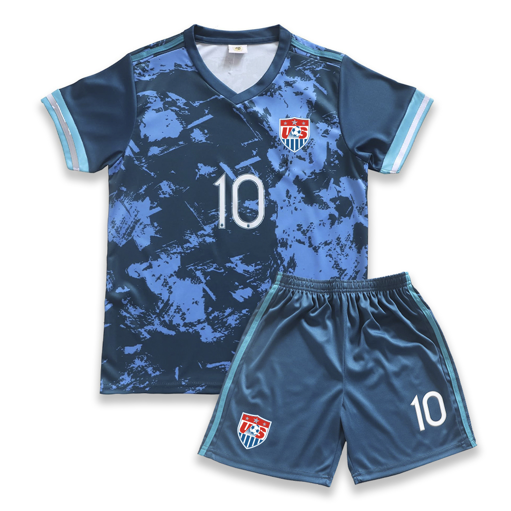 Treble Personalized Soccer Uniform - Jersey and Shorts Set. SUS478