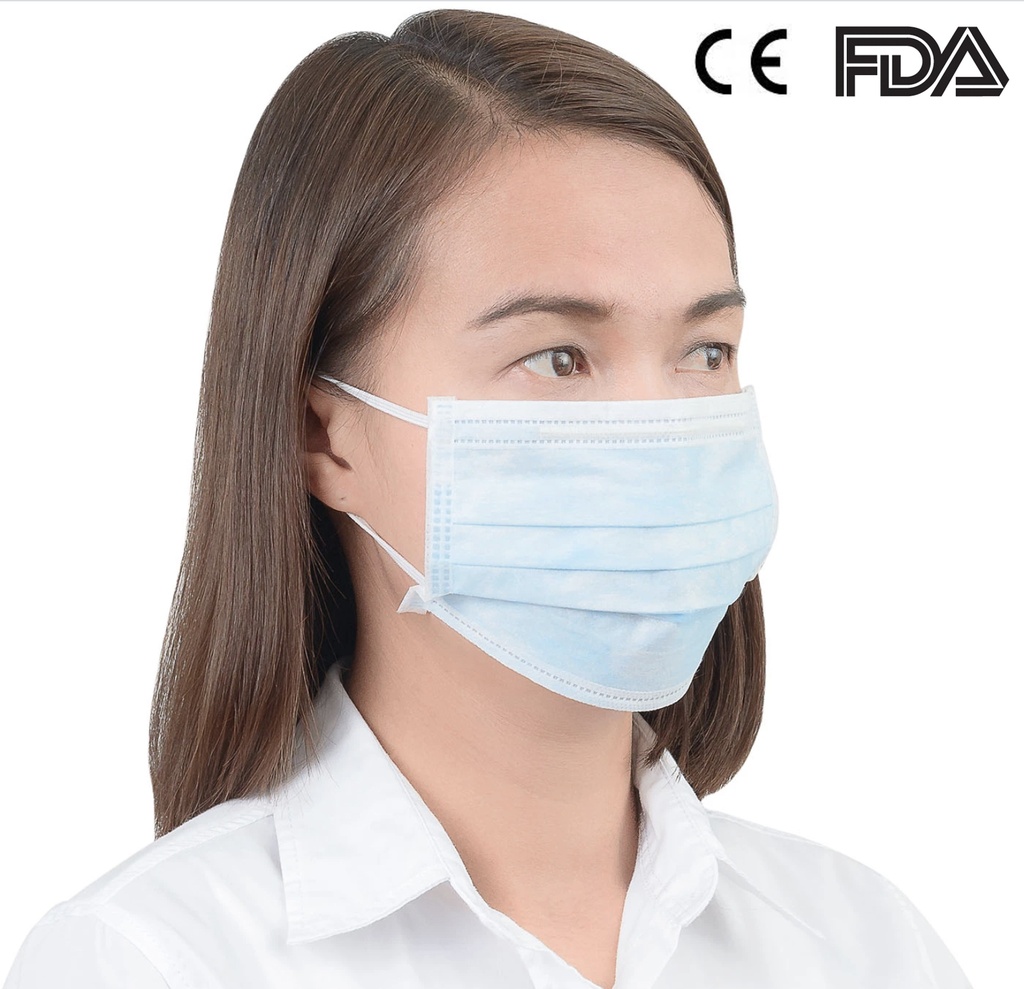 3 Ply Disposable Face Mask. CV2000