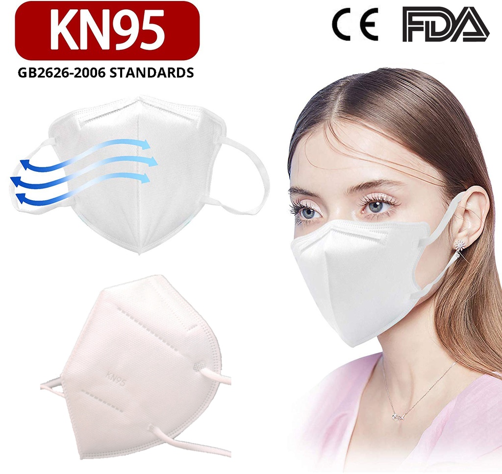 KN95 Face Mask FDA Approved - 5 Layer. KN95-CV4000