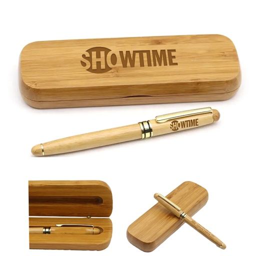 [PS8524] Executive Wooden Rollerball Pen Set. PS8524