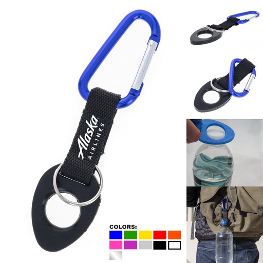 [CB5879] Carabiner Bottle Holder Lanyard. CB5879