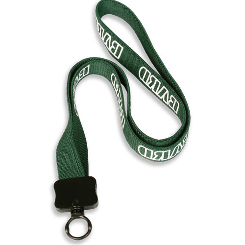 [LL1279] Stretchy Elastic Nylon Lanyard W/ O-Ring - 5/8". LL1279