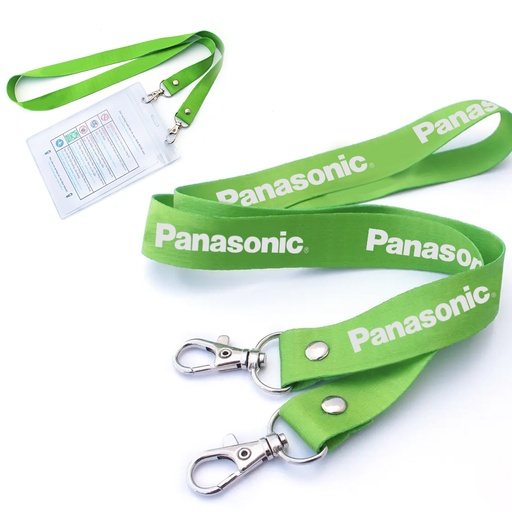 [PL9814] Premium Lanyard W/ 2 Swivel Hooks. PL9814