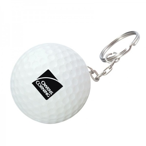 [GB4774] Golf Stress Ball Key Chain. GB4774