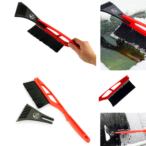 Jumbo Long Handle Ice Scraper With Brush