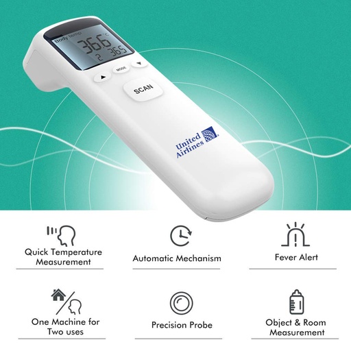 [CV5151] Touchless Forehead Infrared Thermometer - FDA Certified. CV5151