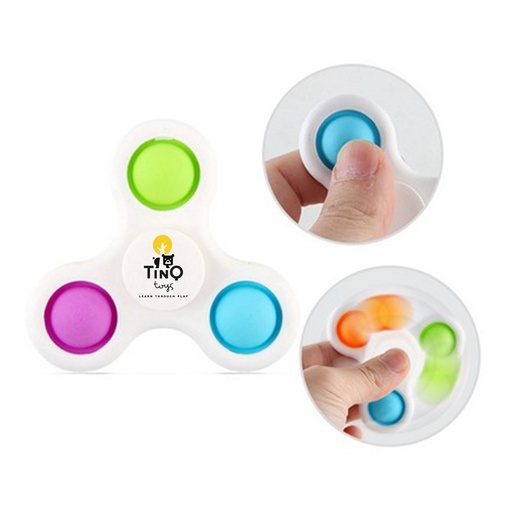 [ST7002] 3 Bubbles Pop-it Fidget Spinner. ST7002