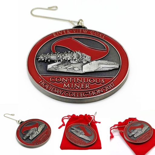 [XM8990] Custom Medal Cast Metal Ornament. XM8990