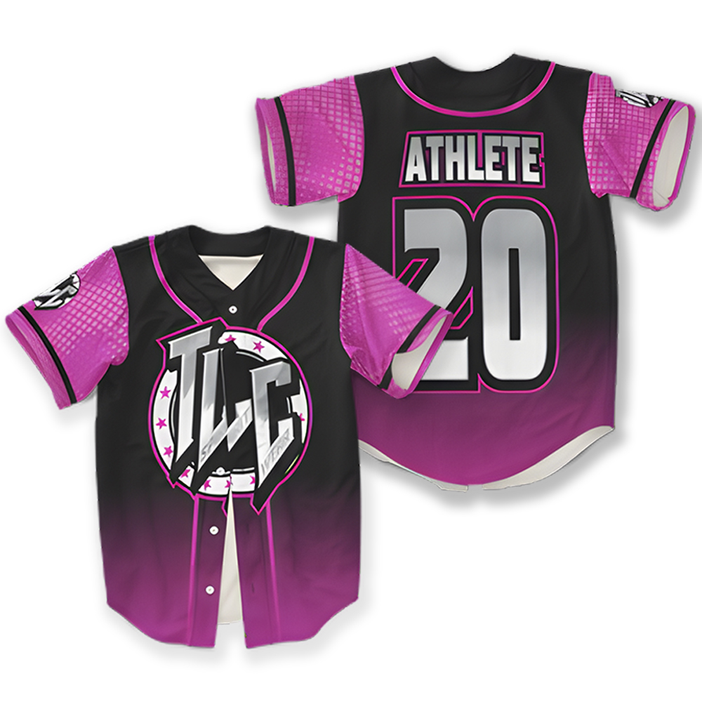 Custom Baseball Uniforms, Sample Design A