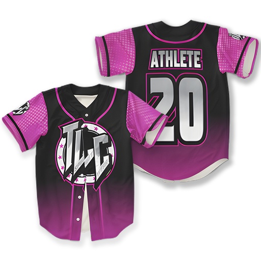 [BB4022] Homerun Personalized Baseball Jersey with Buttons. BB4022