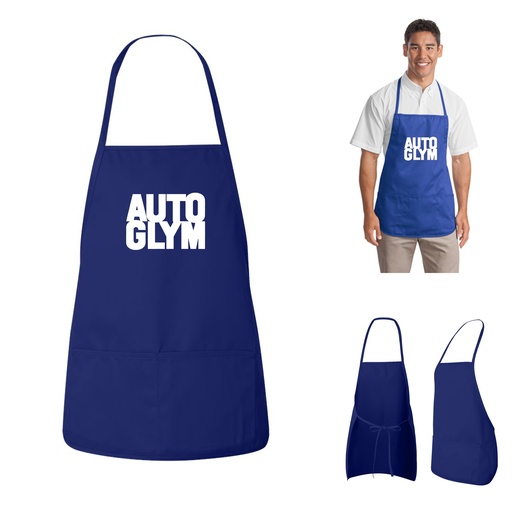 [AP5848] Kitchen Apron With Center Pocket. AP5848