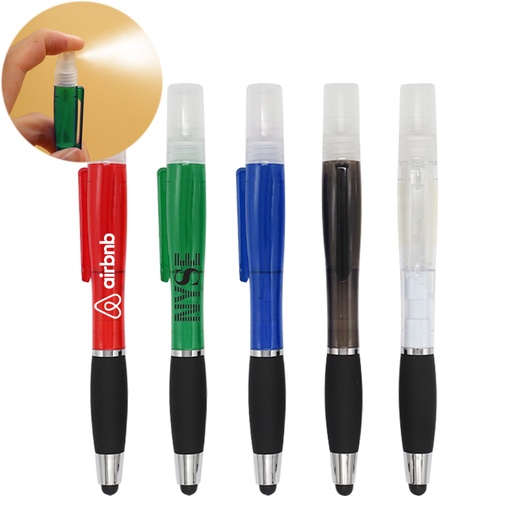 [CV2788] 3-in-1 Spray Antibacterial Pen w/ Stylus Tip. CV2788