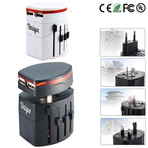 [TA9095] Washington Dual USB Power Travel Adapter. TA9095