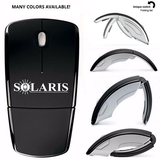 [SM3600] Sprinters Wireless Foldable Mouse - Optical - 2.4Ghz. SM3600