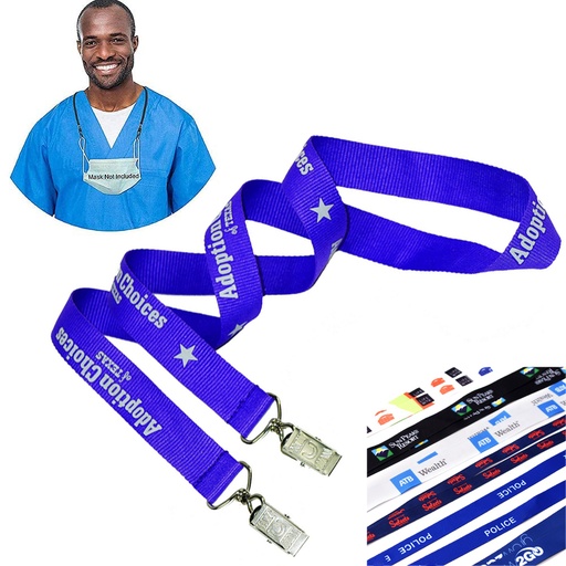 [CV2321] 3/4" Mask Holder Lanyards. CV2321