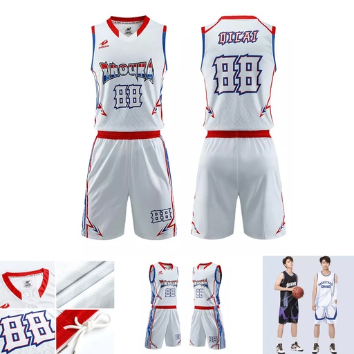 [SU135] Swish Personalized Basketball Uniform - Jersey and Shorts Set. SU135