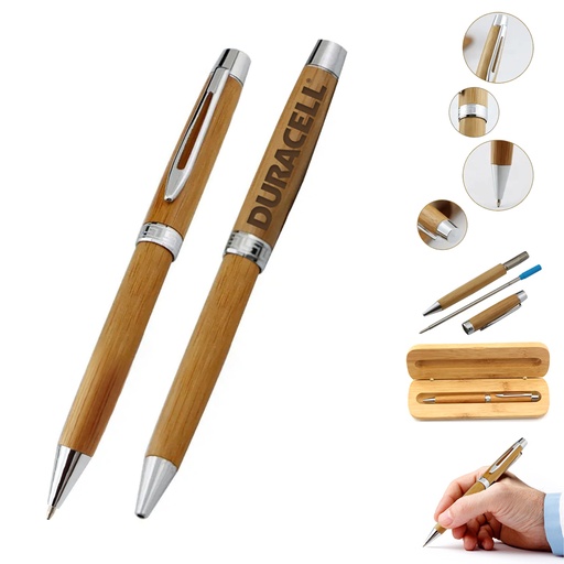 [CP2838] Earthy Elegance - Premium Bamboo Executive Pen. CP2838