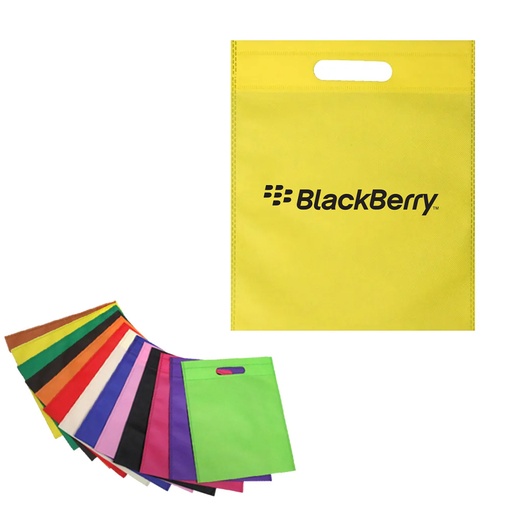 [TB8777] Environmentally Friendly Die cut Non-Woven Fabric Shopping Tote Bag. TB8777