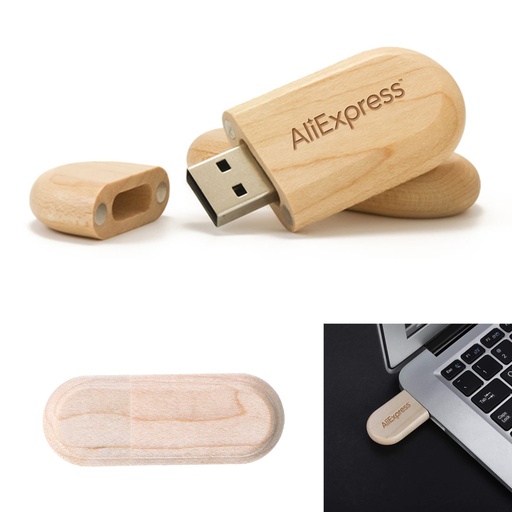 [FD1123] James Wood USB Flash Drive - 16GB. FD1123