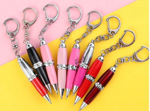 [SP4589] Metal Mini Pen W/ Keychain - Optional Gift Box. SP4589