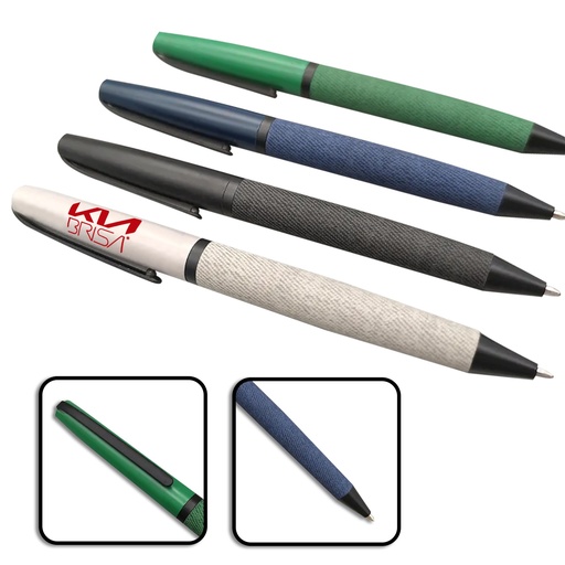 [LP3994] William Leatherette Ballpoint Pen. LP3994