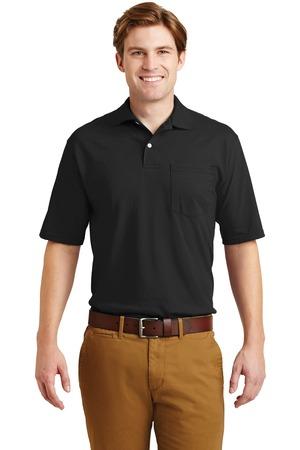 [436MP] Jerzees -SpotShield 5.4-Ounce Jersey Knit Sport Shirt with Pocket 436MP