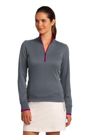 [578674] Nike Ladies Dri-FIT 1/2-Zip Cover-Up. 578674