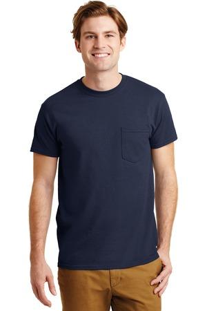 [8300] Gildan - DryBlend 50 Cotton/50 Poly Pocket T-Shirt. 8300