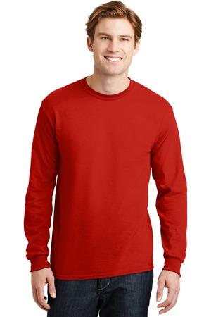 [8400] Gildan - DryBlend 50 Cotton/50 Poly Long Sleeve T-Shirt. 8400