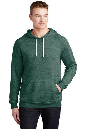 [90M] Jerzees Snow Heather French Terry Raglan Hoodie 90M