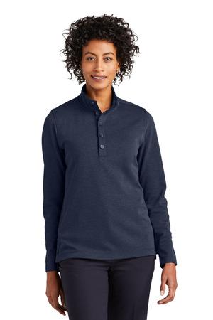 [BB18203] Brooks Brothers Women's Mid-Layer Stretch 1/2-Button BB18203