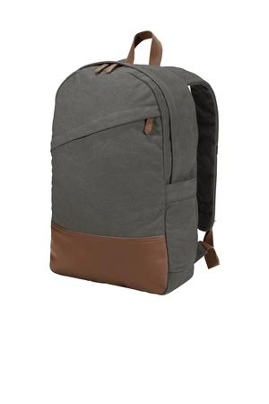 [BG210] Port Authority Cotton Canvas Backpack. BG210